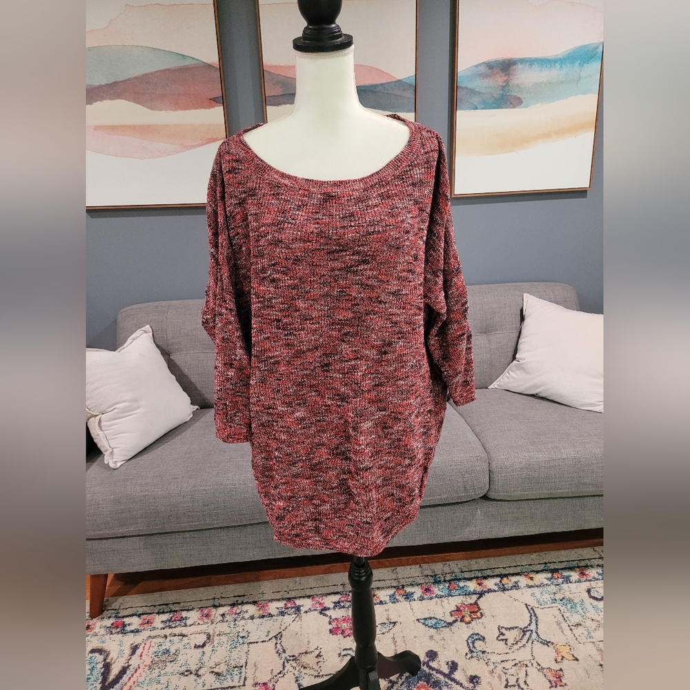 Express oversized scoop neck sweater L